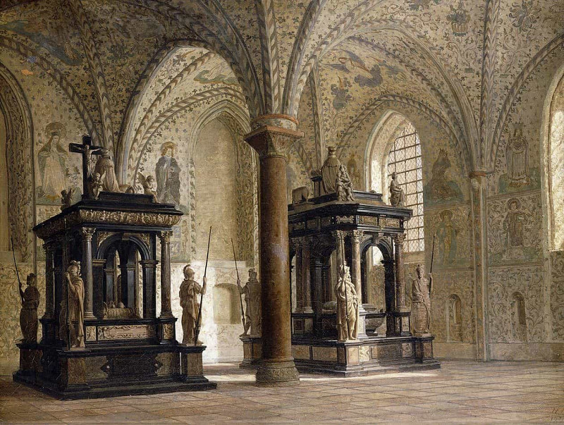Roskilde Cathedral, Denmark. Heinrich Hansen