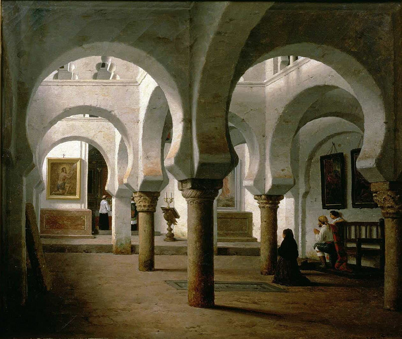 A Side Chapel, Pisa Cathedral. Heinrich Hansen