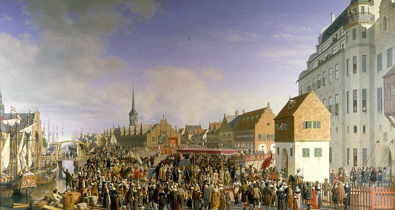 The Oath of Allegiance. Heinrich Hansen