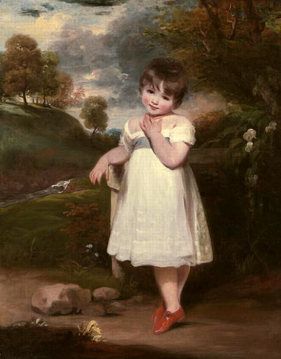 Portrait of Emma Laura Whitbread. John Hoppner