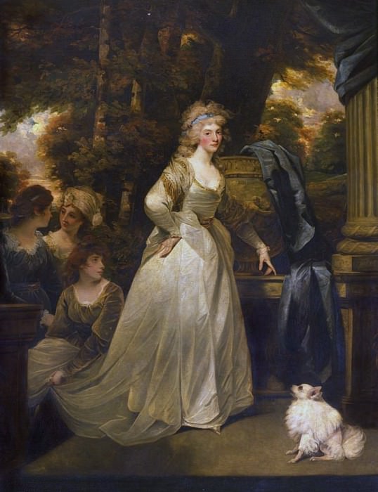 Portrait of H.R.H. Frederica Charlotte Ulrica, Princess Royal of Prussia and Duchess of York. John Hoppner