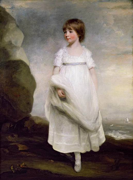 Portrait of Anne Isabella Milbanke (1792-1860) later Lady Byron. John Hoppner