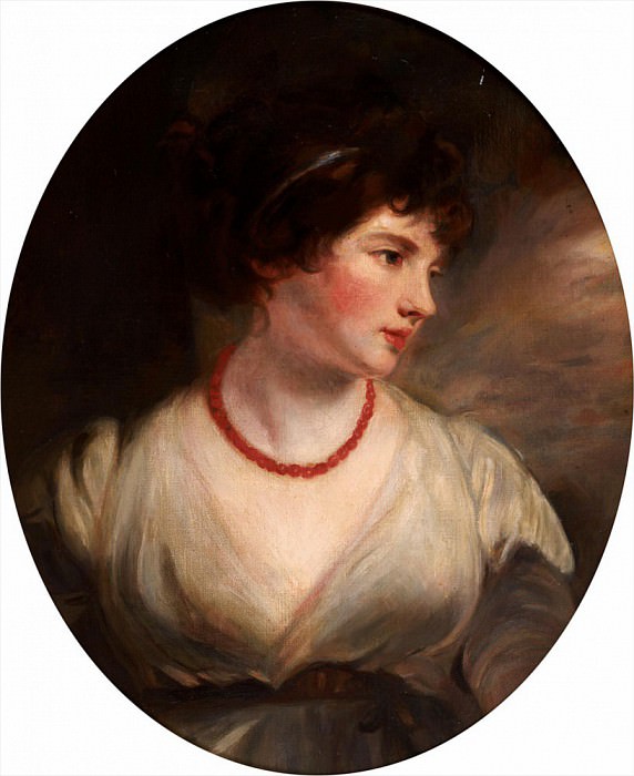 Jane Elizabeth, Countess of Oxford. John Hoppner