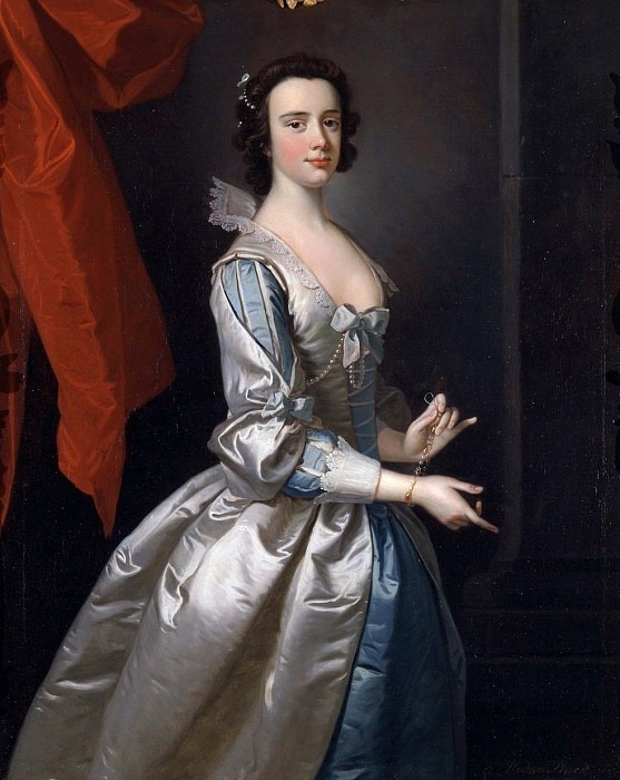 Portrait of a Woman, Probably Elizabeth Aislabie, of Studley Royal, Yorkshire, Thomas Hudson