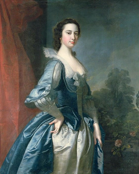 Portrait of a Lady. Thomas Hudson