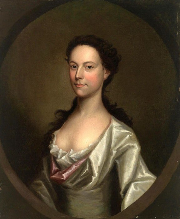 Portrait of a Young Woman. Thomas Hudson
