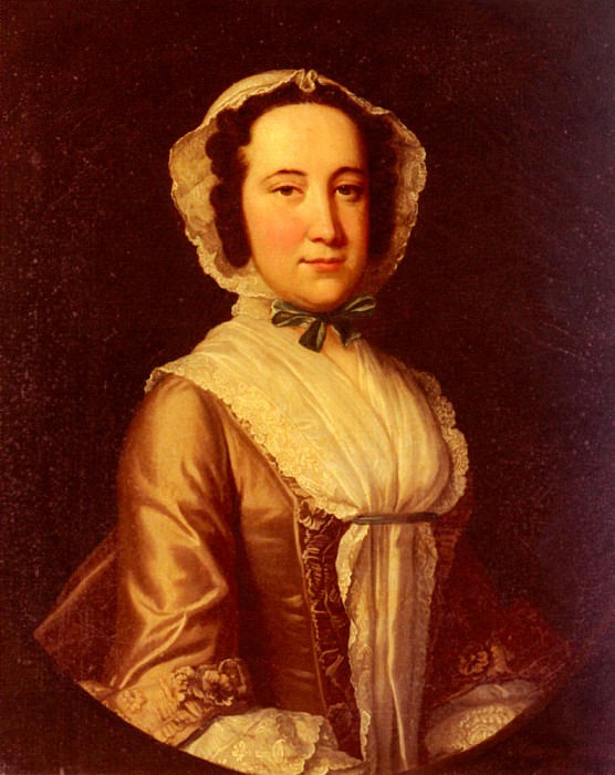 Portrait Of A Lady. Thomas Hudson