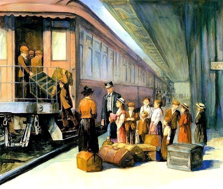 Train to Somewhere. Ronald Himler