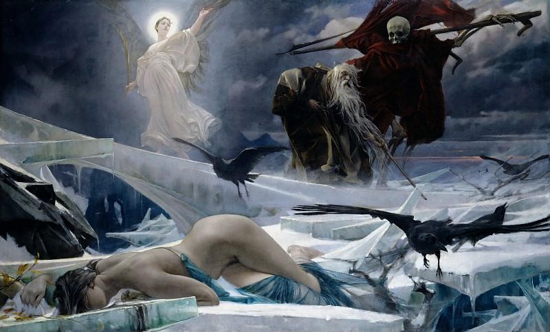 Ahasuerus at the End of the World. Adolph Hiremy-Hirschl