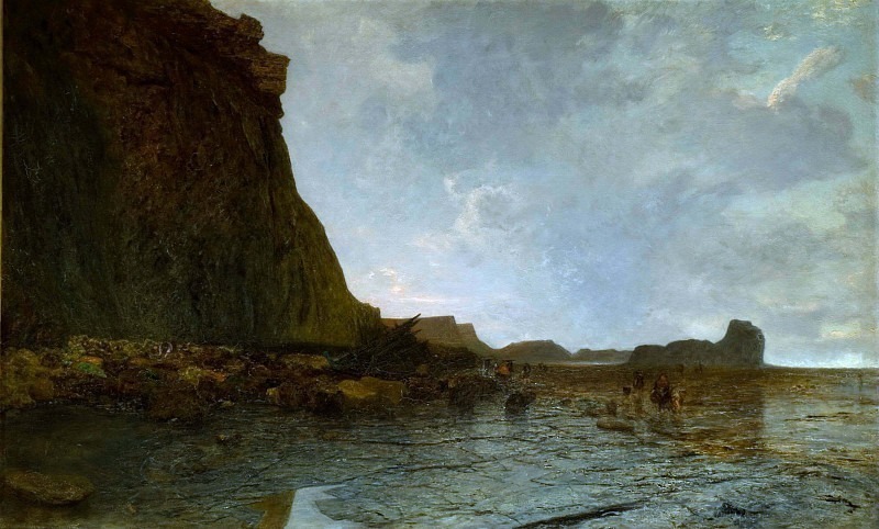 Whitby Scaur, Yorkshire. Alfred William Hunt