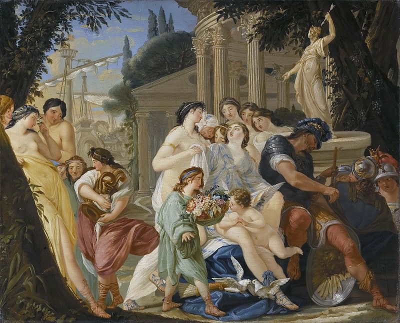 Scene from Antiquity. Johan Fredrik Hörling