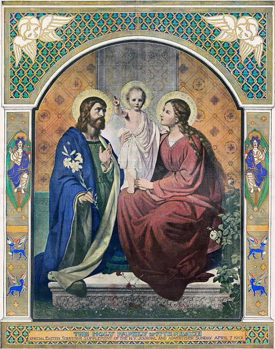 Святое семейство. Франц Иттенбах