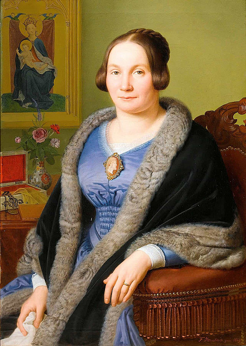 Portrait Soist Margarete. Franz Ittenbach