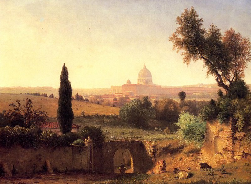 St. Peter-s Rome. George Inness