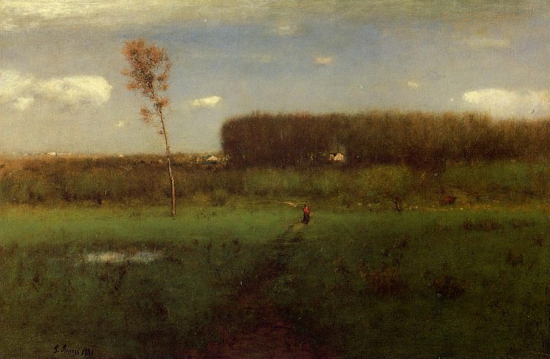 October Noon. George Inness