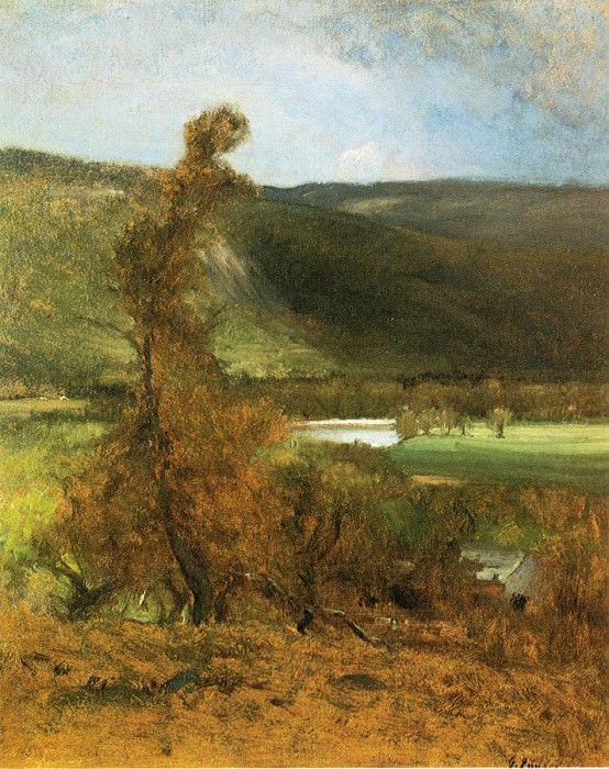 North Conway White Horse Ledge. George Inness