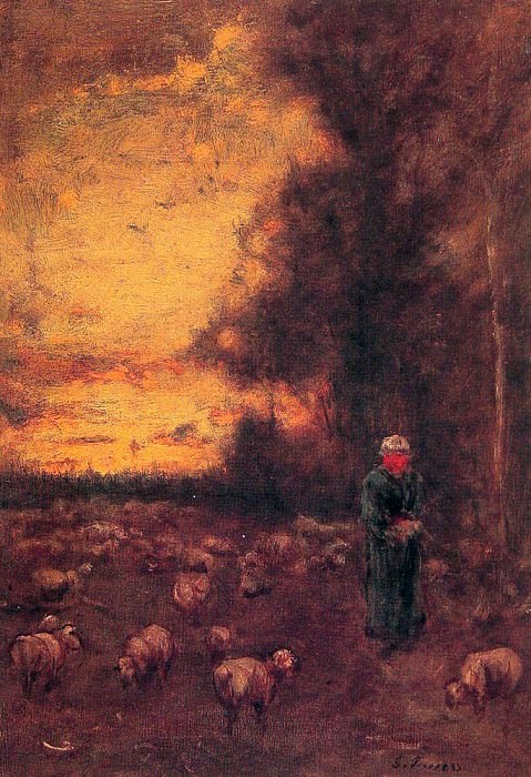 End of Day Montclair. George Inness