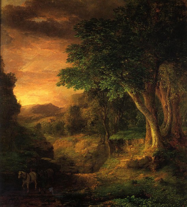 In the Berkshires. George Inness