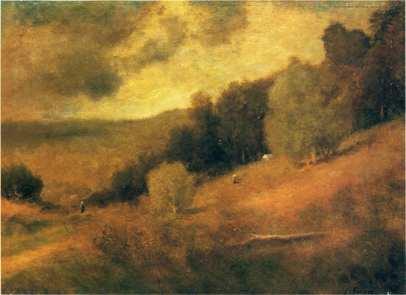 Stormy Day. George Inness