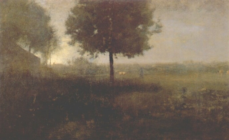 Туманное утро, Монтклер, Нью-Джерси, 1893. Джордж Иннесс