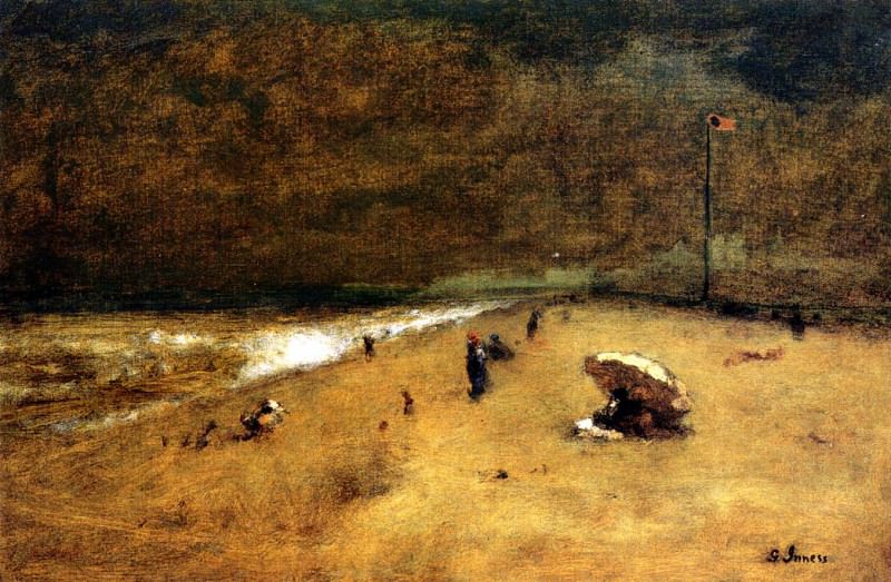 Along the Jersey Shore. George Inness