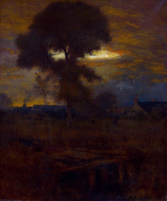 Afterglow. George Inness