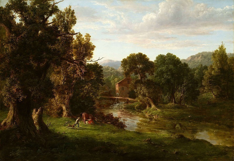 The Old Mill. George Inness