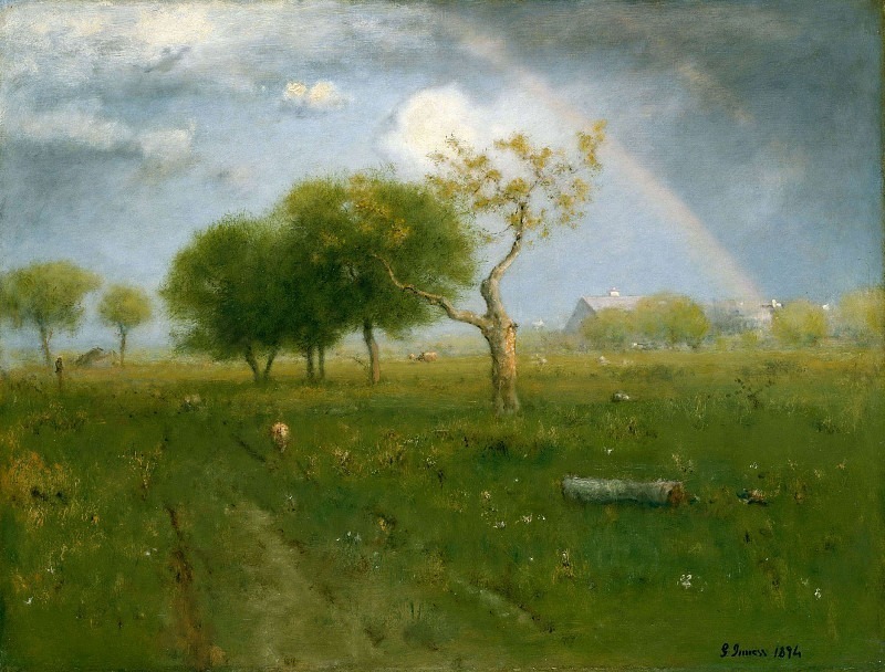 After a Summer Shower. George Inness