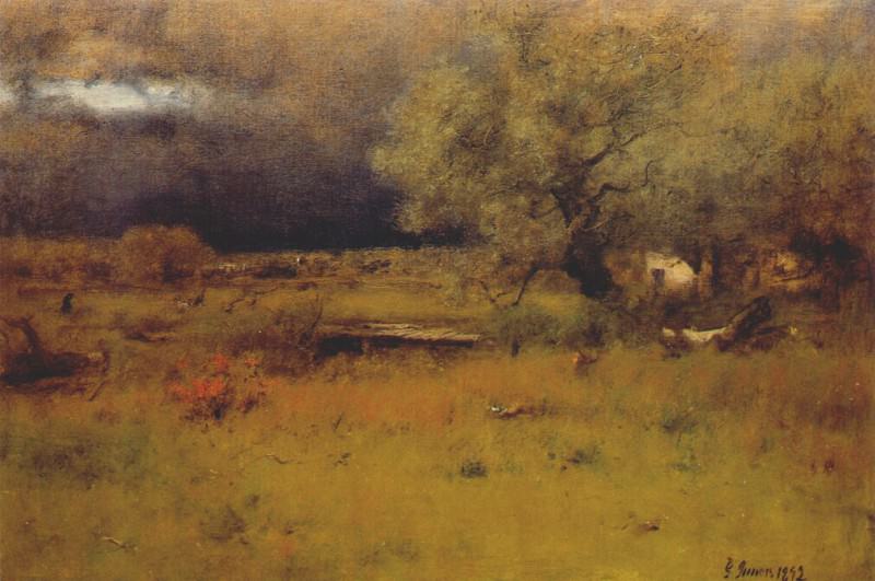 Разгулявшаяся гроза, 1892. Джордж Иннесс
