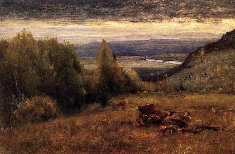 From the Sawangunk Mountains. George Inness