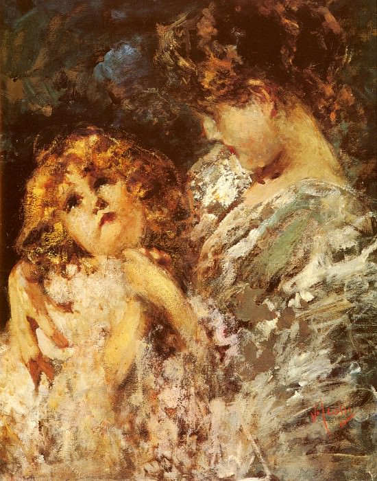 Irolli Vincenzo Mother And Child. Винченцо Иролли