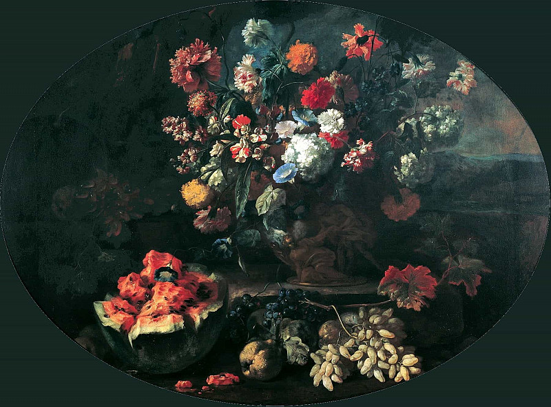 Flowers and fruits; Blumen und Früchte. Franz Werner von Tamm