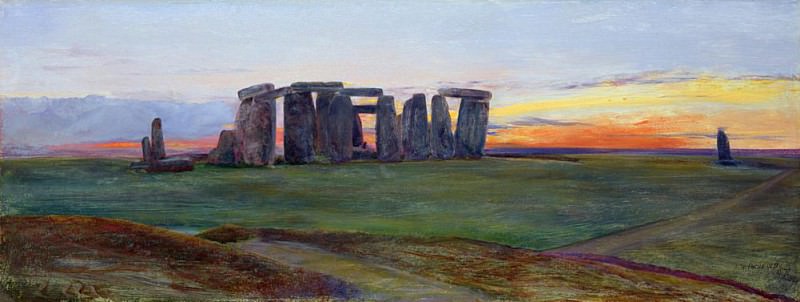 Stonehenge. John William Inchbold