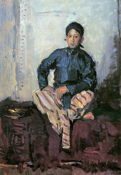Indonesian student. Isaac Israels