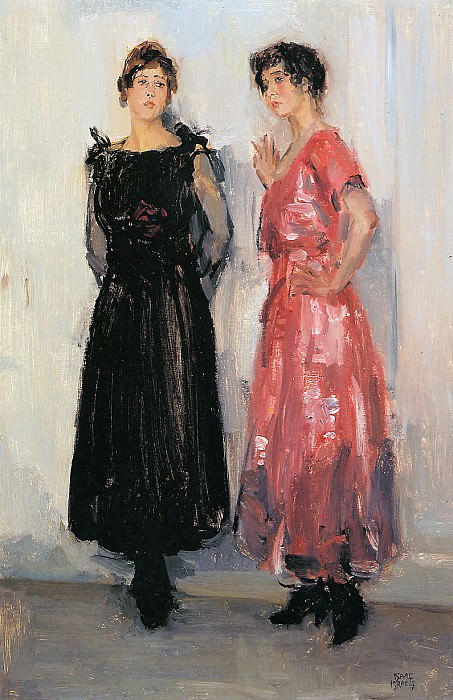 Two mannequins at Hirsh. Isaac Israels