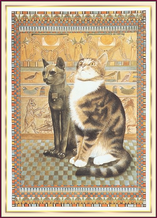GC Cats in Ancient Egypt WeaSnF. Leslie Anne Ivory