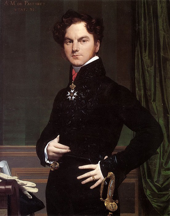 Amedee-David, Comte de Pastoret. Jean Auguste Dominique Ingres