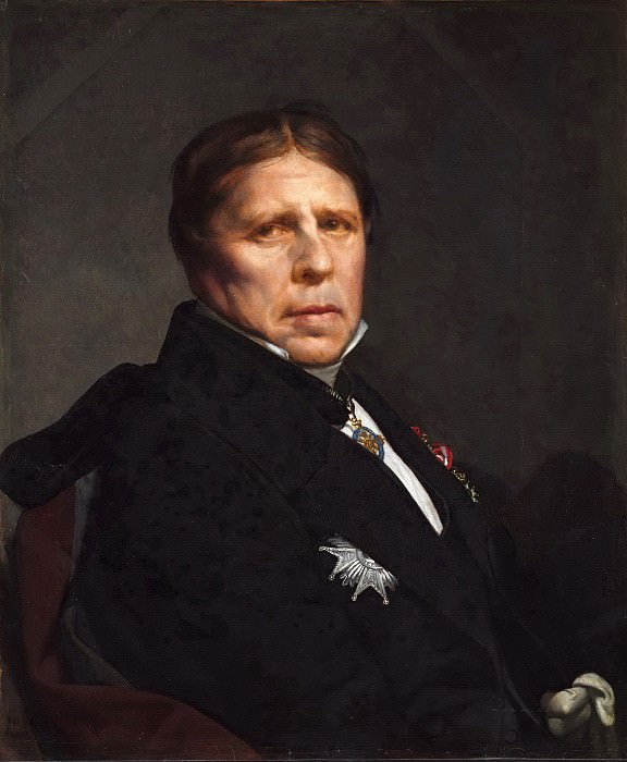 Self-Portrait. Jean Auguste Dominique Ingres