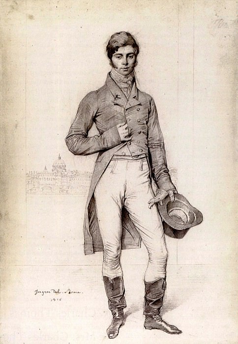 Ingres Lord Granham Thomas Philip Robinson. Jean Auguste Dominique Ingres