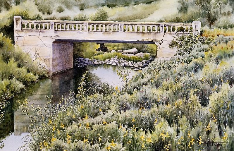 Maureen Johnson - Old Valley Bridge, De. Морин Джонсон