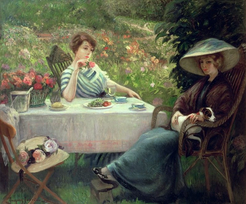 Tea Time. Jean Jacques Raoul Jourdan