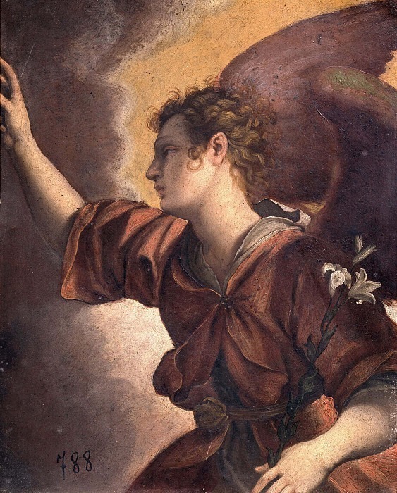 Announcing Angel. Pietro (Pieter de Witte) Candido