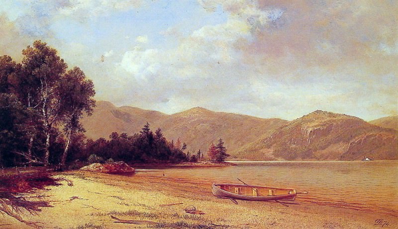 View of Dresden Lake George. David Johnson