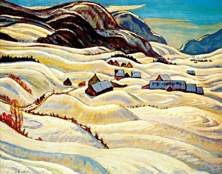jackson valley of the gouffre river 1933. Alexander Young Jackson