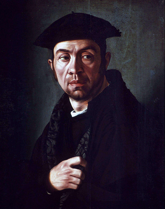 Человек в чёрном. Якопино дель Конте