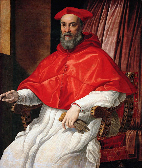 Портрет кардинала Никколо Гадди (1537-1591). Якопино дель Конте
