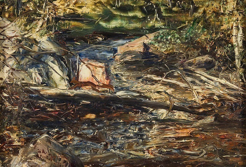 Landscape with Stream. Ernst Josephson