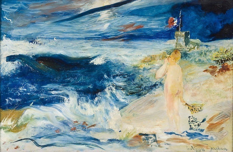 At the Seashore. Ernst Josephson
