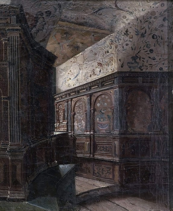 Duke Karl’s Tower Chamber at Gripsholm. Ernst Josephson