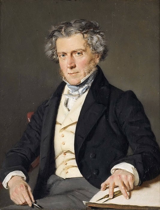 Charles Robert Cocquerell (1788-1863), architect. Christian Albrecht Jensen